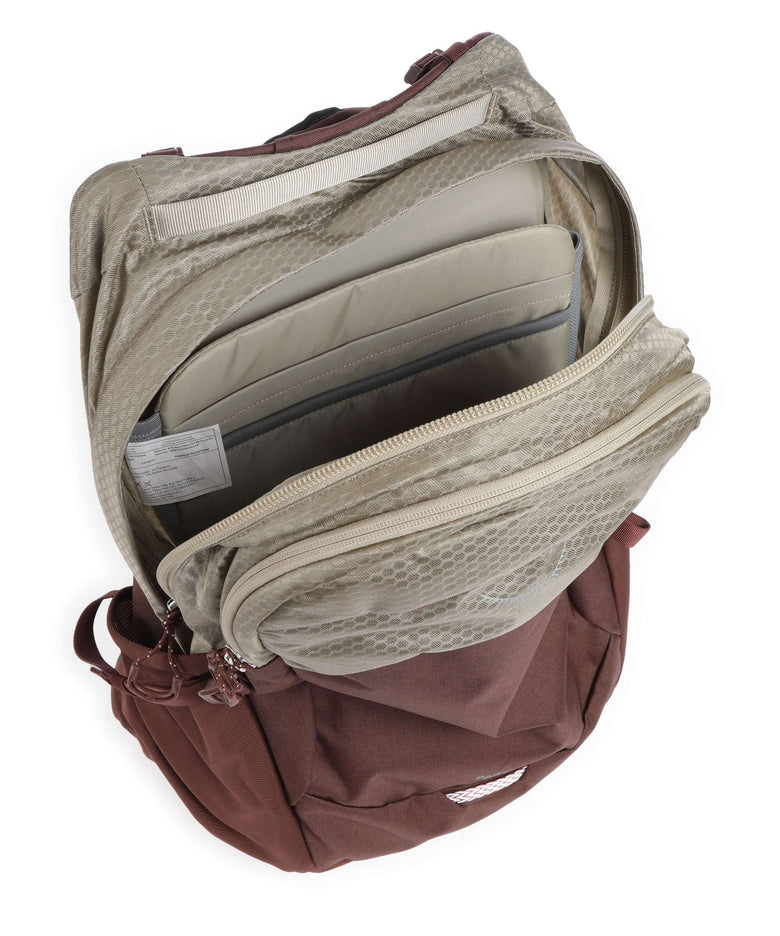 Osprey Parsec 26 Hiking backpack sawdust tan/raisin red