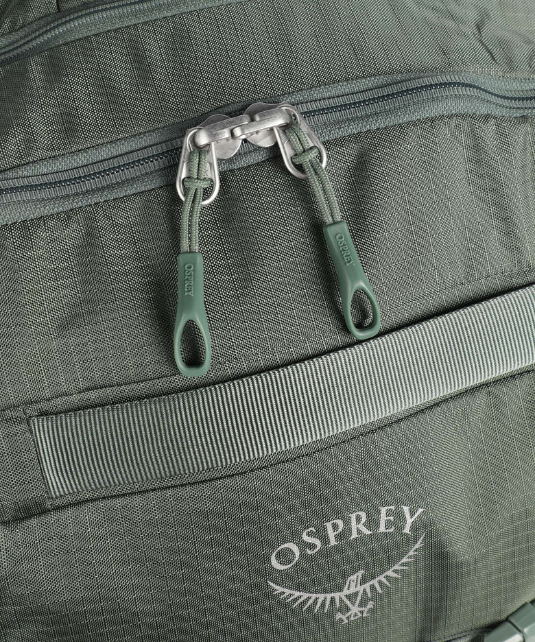 Osprey Sojourn Shuttle Travel bag with wheels koseret green