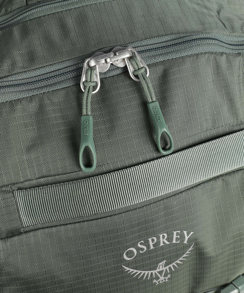 Osprey Sojourn Shuttle Travel bag with wheels koseret green