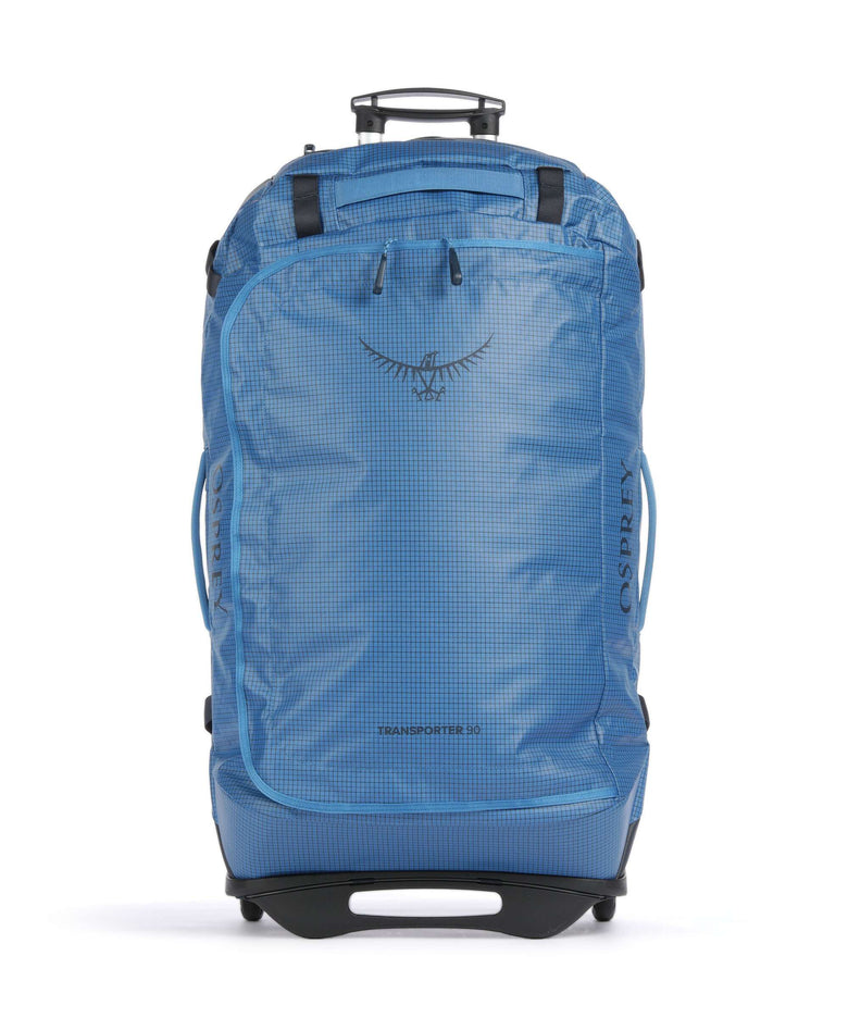 Osprey Transporter 90 Travel bag with wheels blue flame/scoria blue