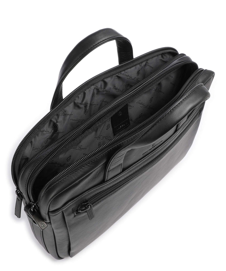 Castelijn & Beerens Nappa X RFID Briefcase schwarz