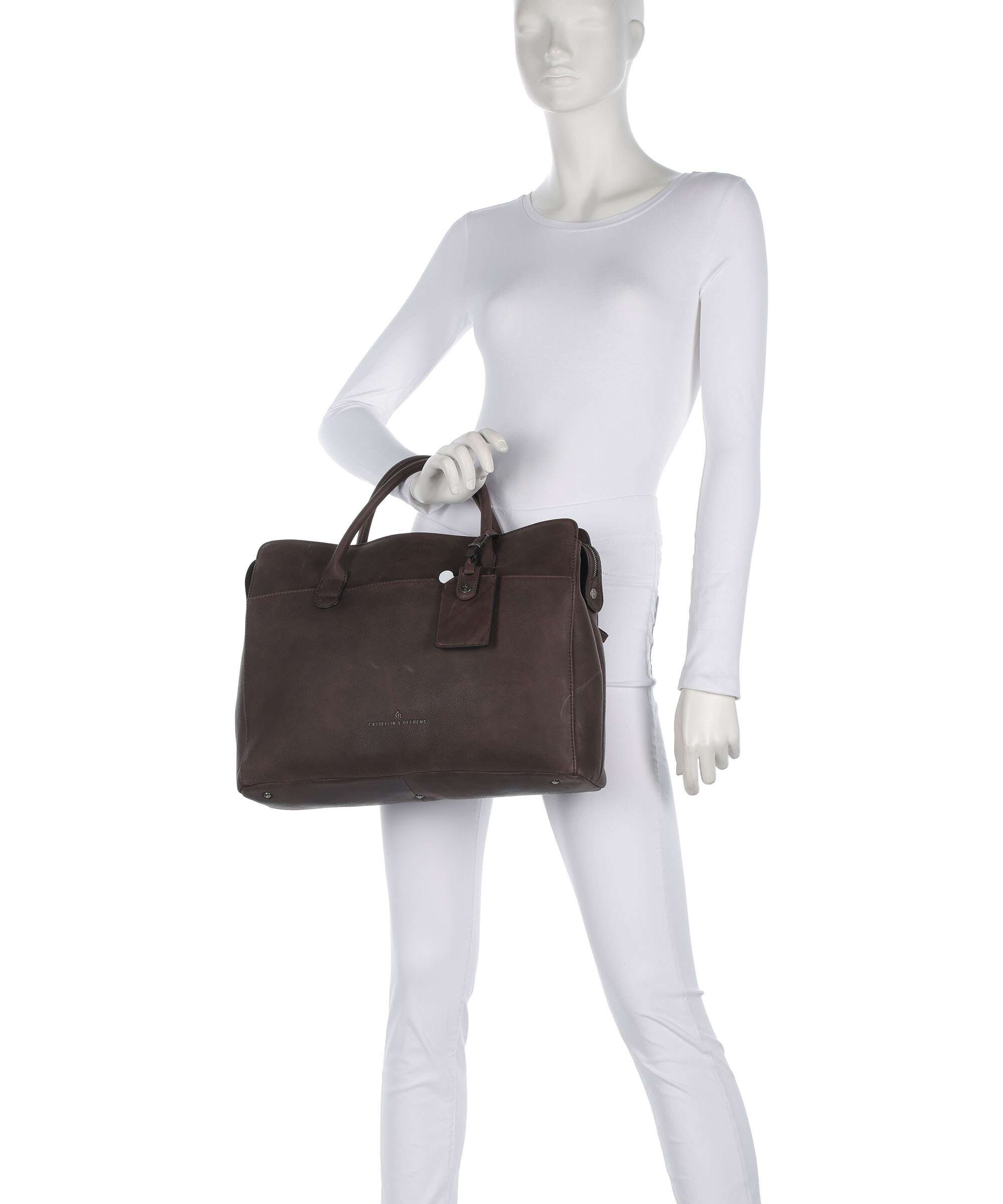 Castelijn & Beerens Carisma Laptop bag mocca