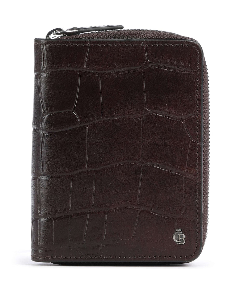 Castelijn & Beerens Croco Wallet mocca
