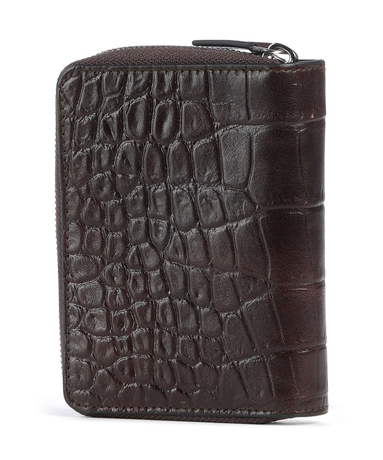 Castelijn & Beerens Croco Wallet mocca