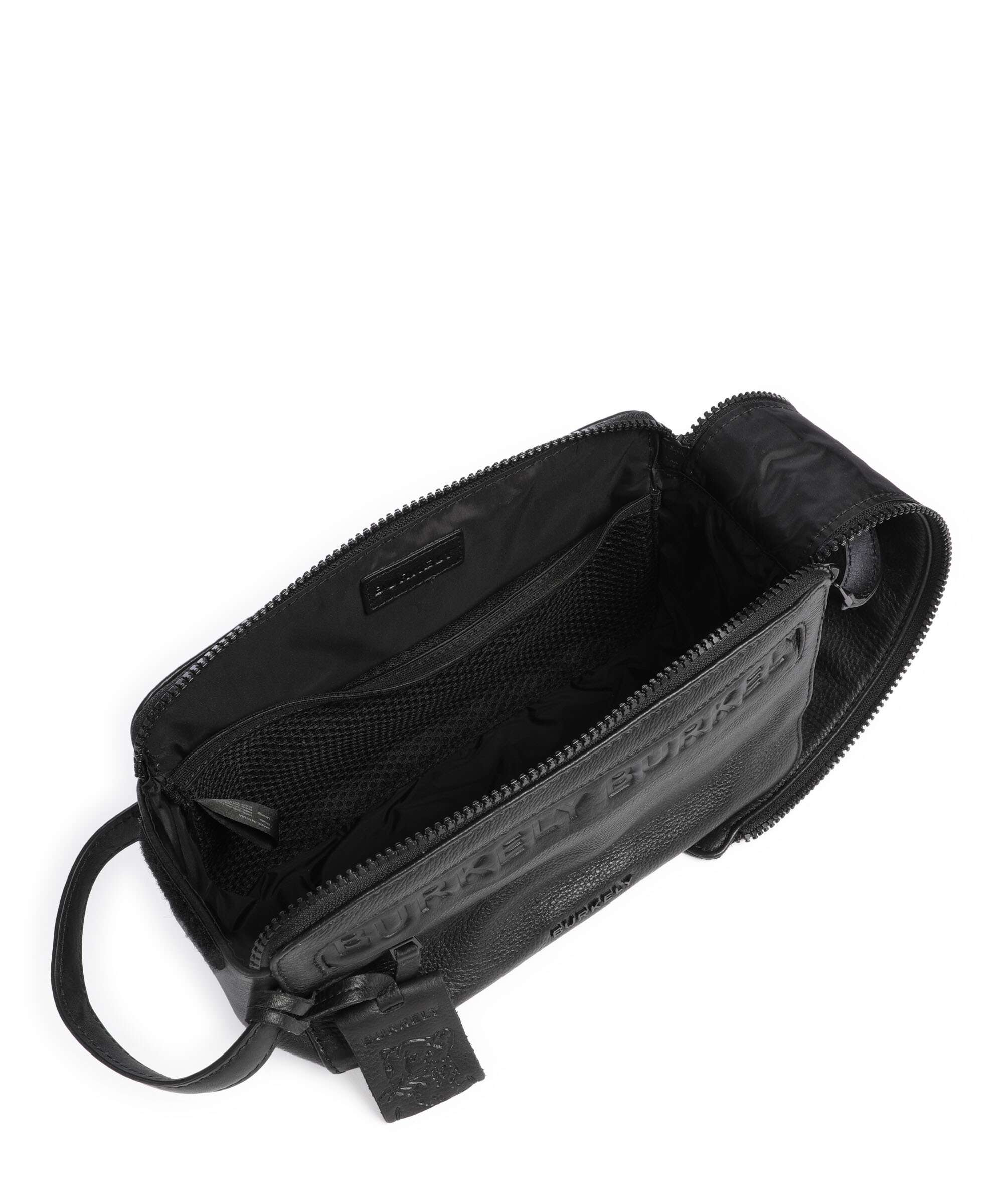 Burkely Minimal Mason Toiletry bag busy black
