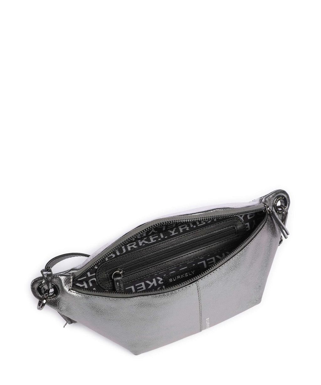 Burkely Radiant Raeven Belt bag stardust silver