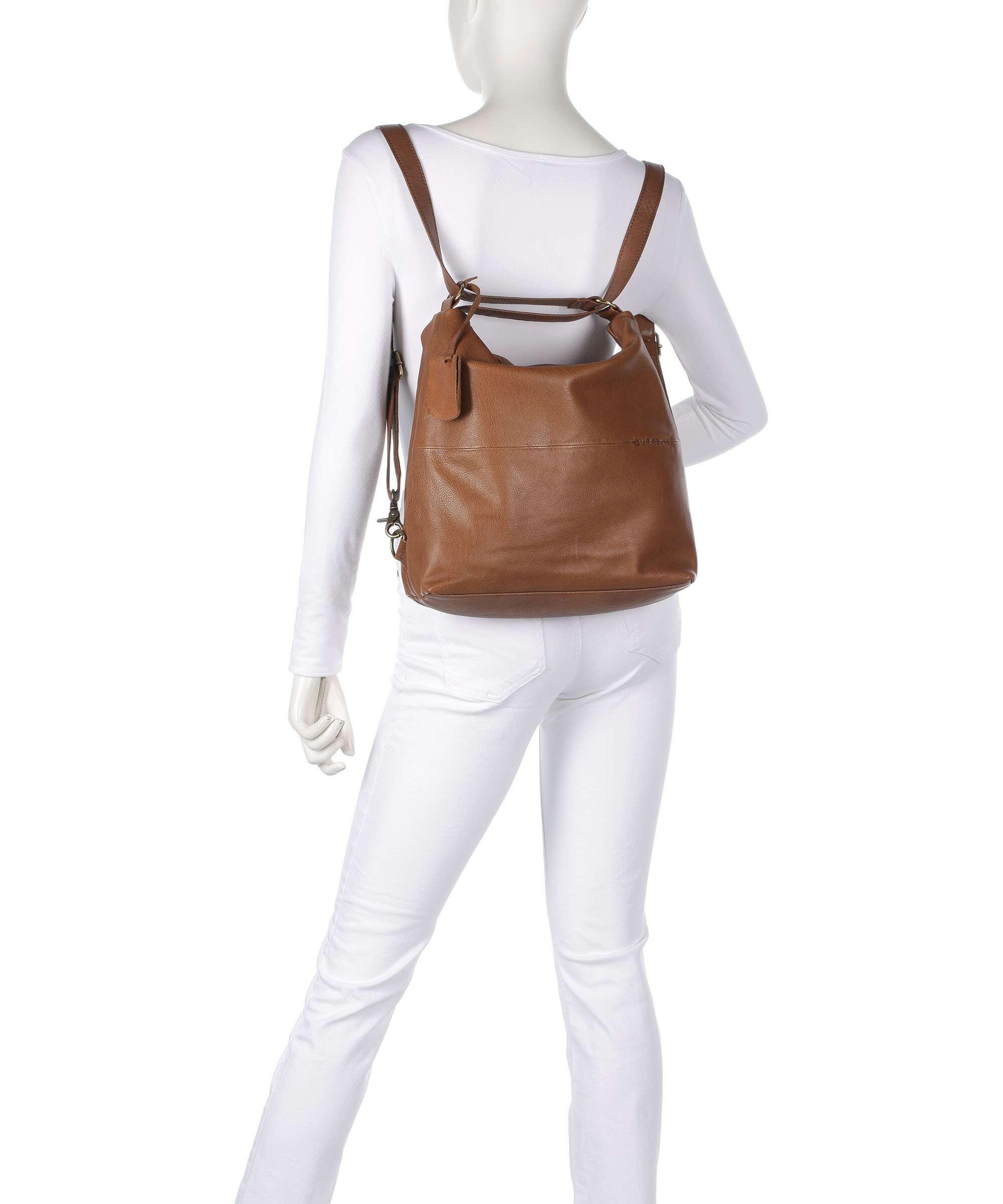 Burkely Natural Norah Backpack bag coco/cognac