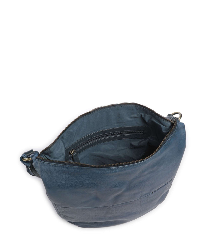 Burkely Natural Norah Hobo bag berry blue