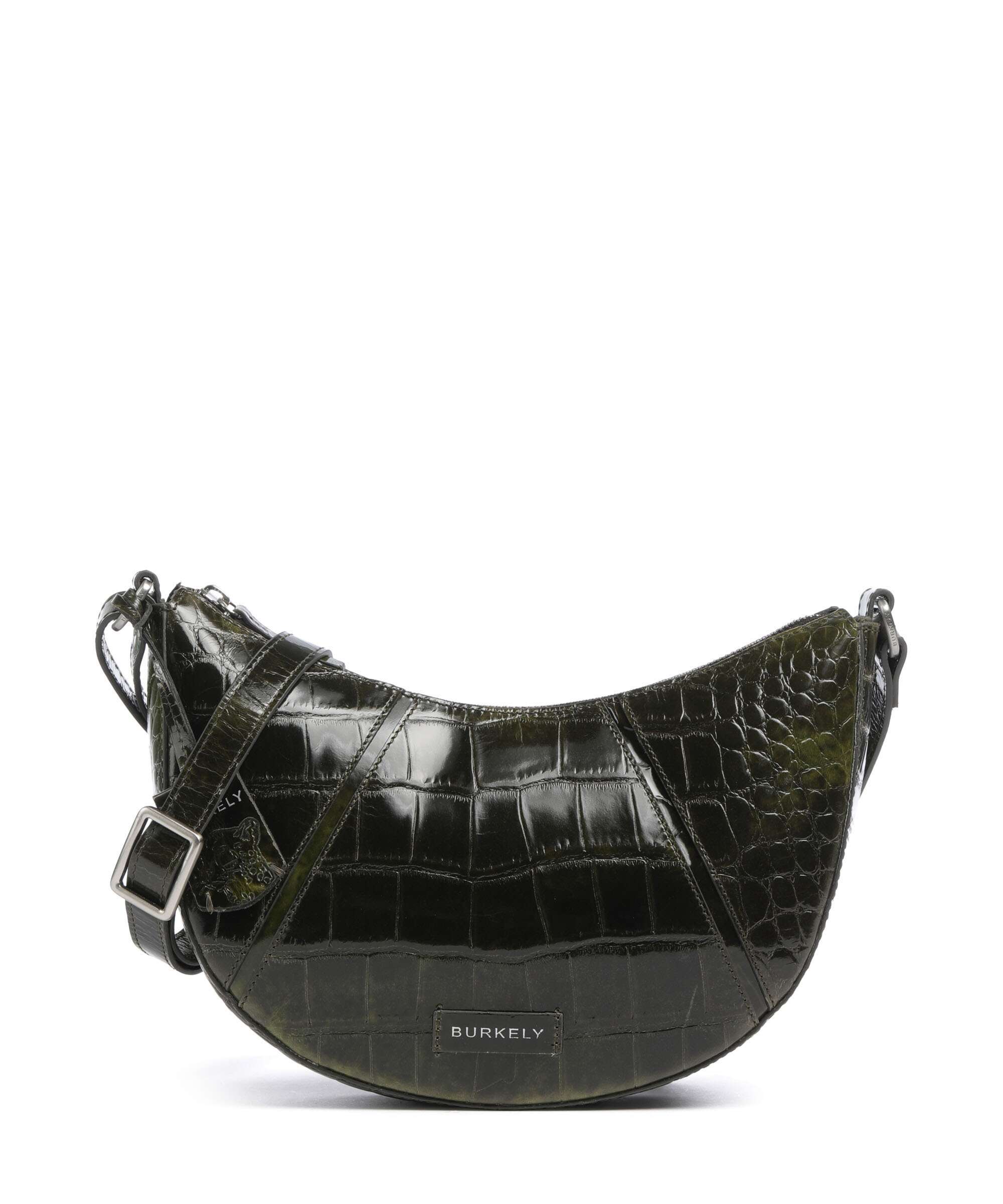 Burkely Cool Colbie Crossbody bag olive patent