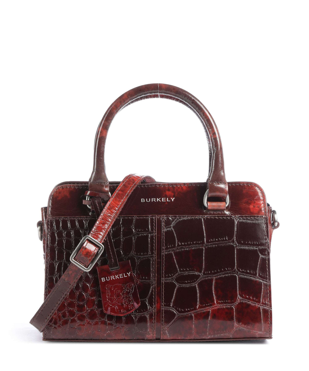 Burkely Cool Colbie Handbag burgundy patent