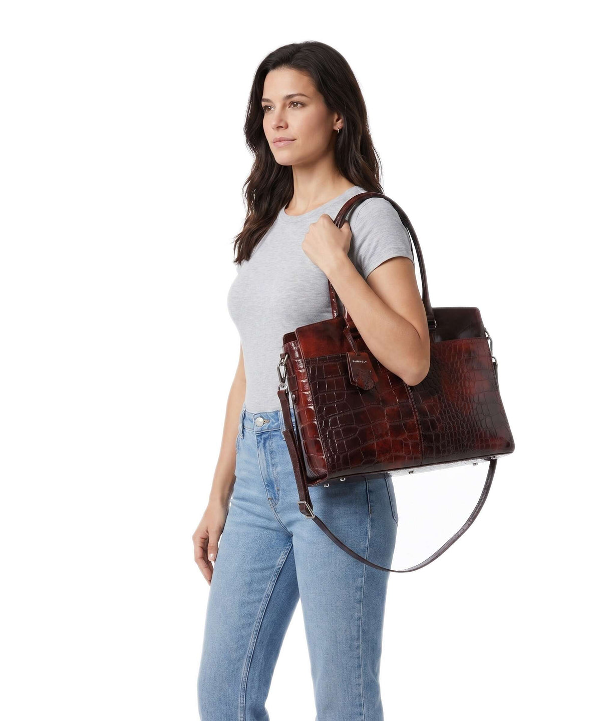 Burkely Cool Colbie Tote bag burgundy patent