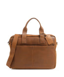 Burkely Vintage River Worker Briefcase cognac