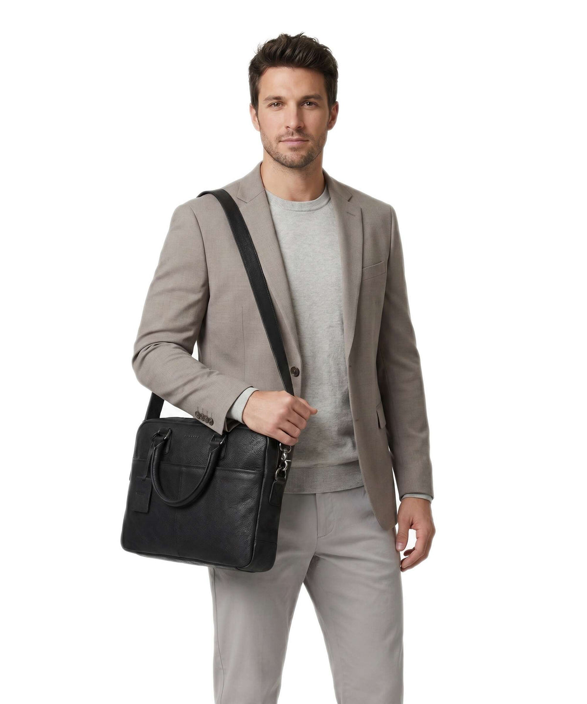 Burkely Antique Avery Briefcase black