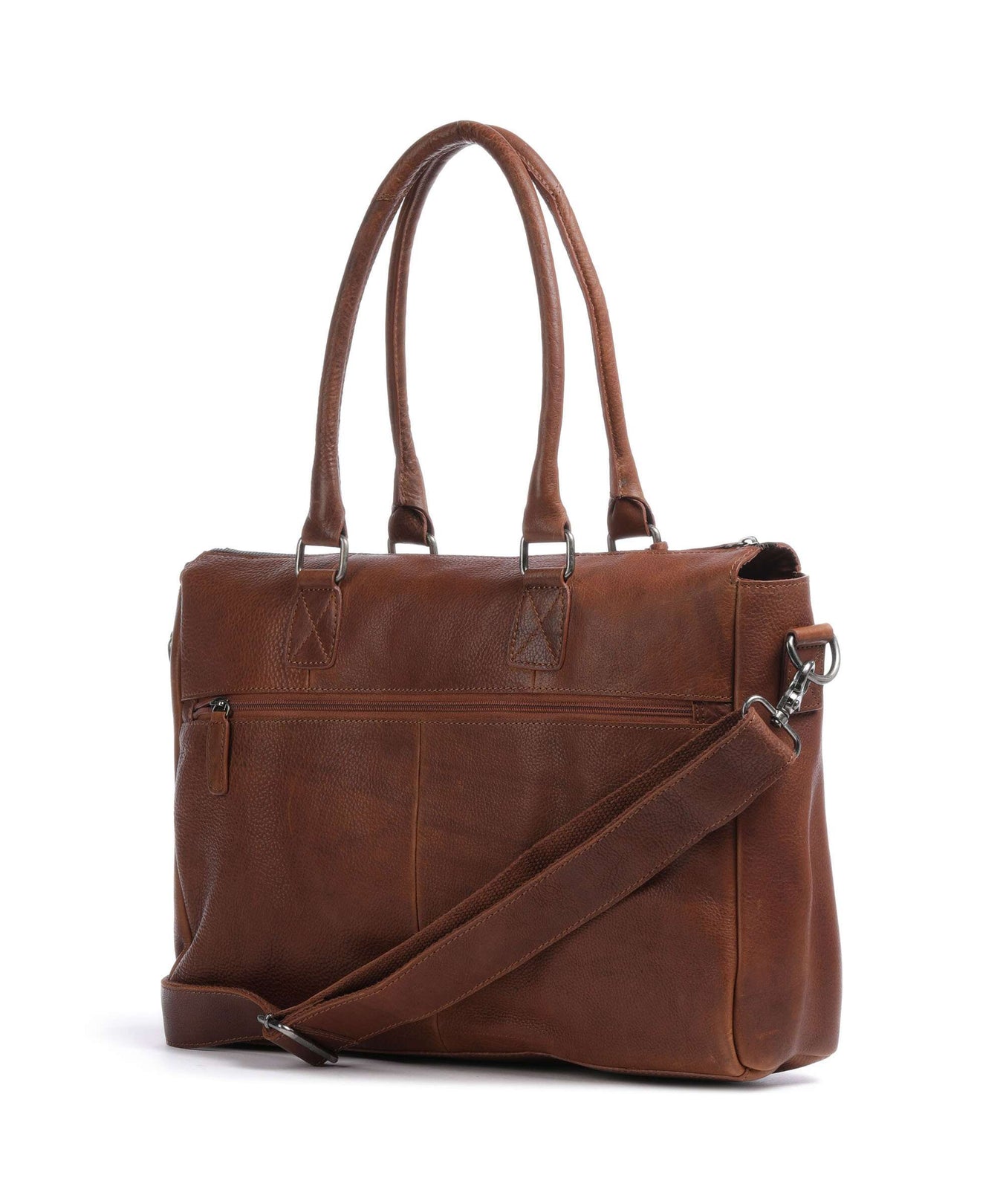 Burkely Antique Avery Briefcase cognac