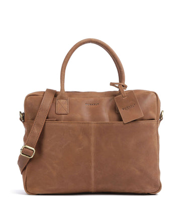 Burkely Vintage Jack Briefcase cognac