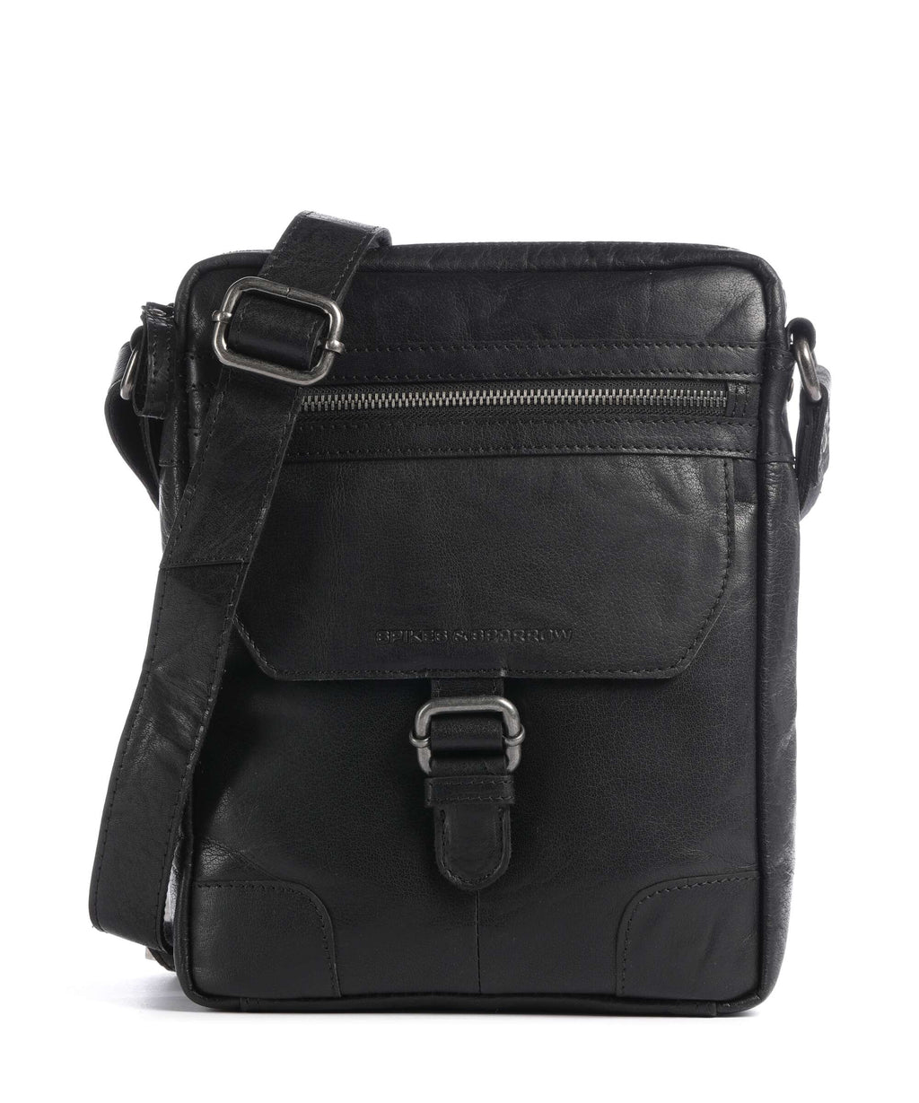 Spikes & Sparrow Bronco Nebraska Crossbody bag black