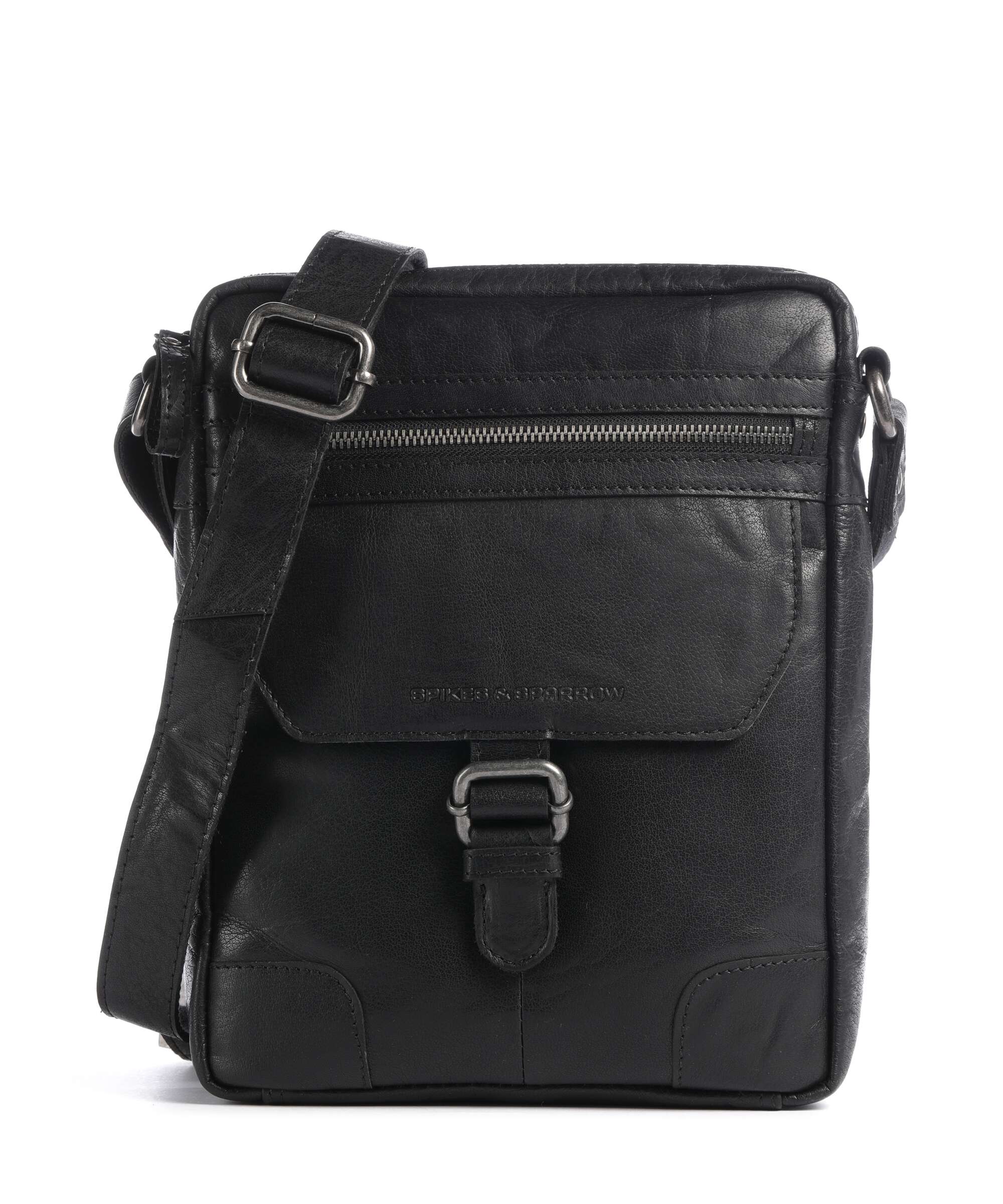 Spikes & Sparrow Bronco Nebraska Crossbody bag black
