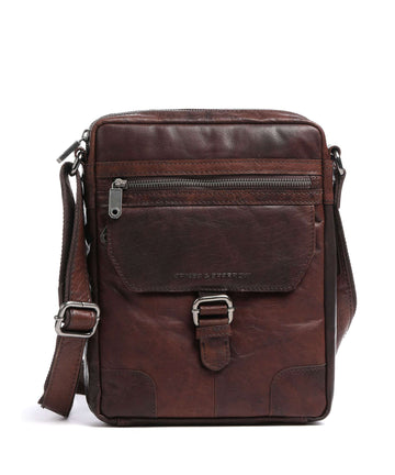 Spikes & Sparrow Bronco Umhängetasche dark brown
