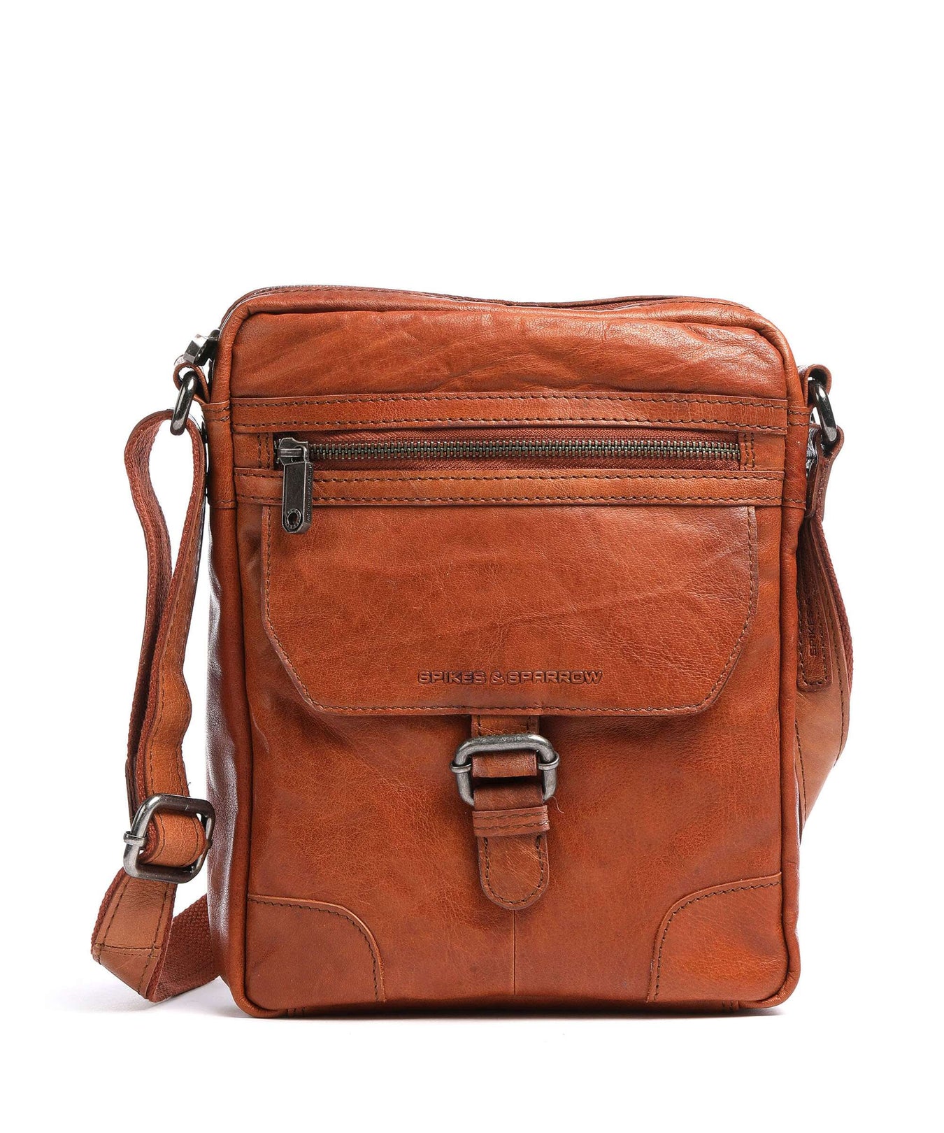 Spikes & Sparrow Bronco Crossbody bag brandy