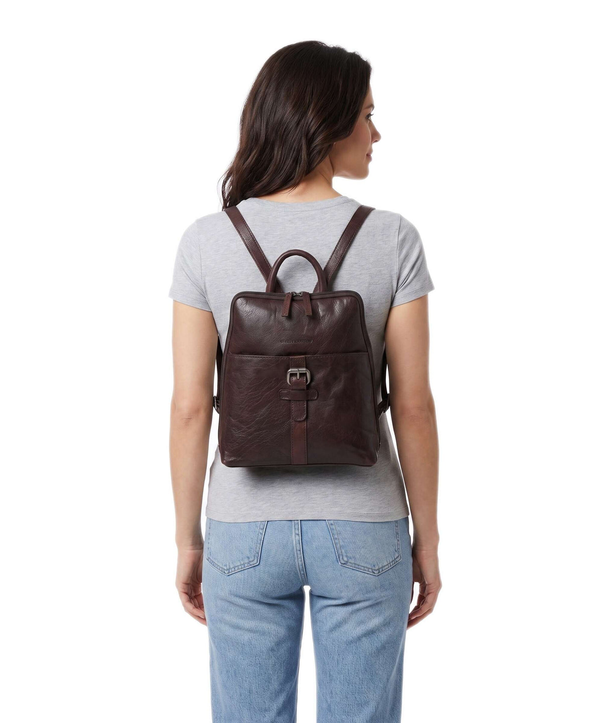 Spikes & Sparrow Backpack dark brown