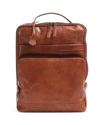Spikes & Sparrow Bronco Rucksack brandy