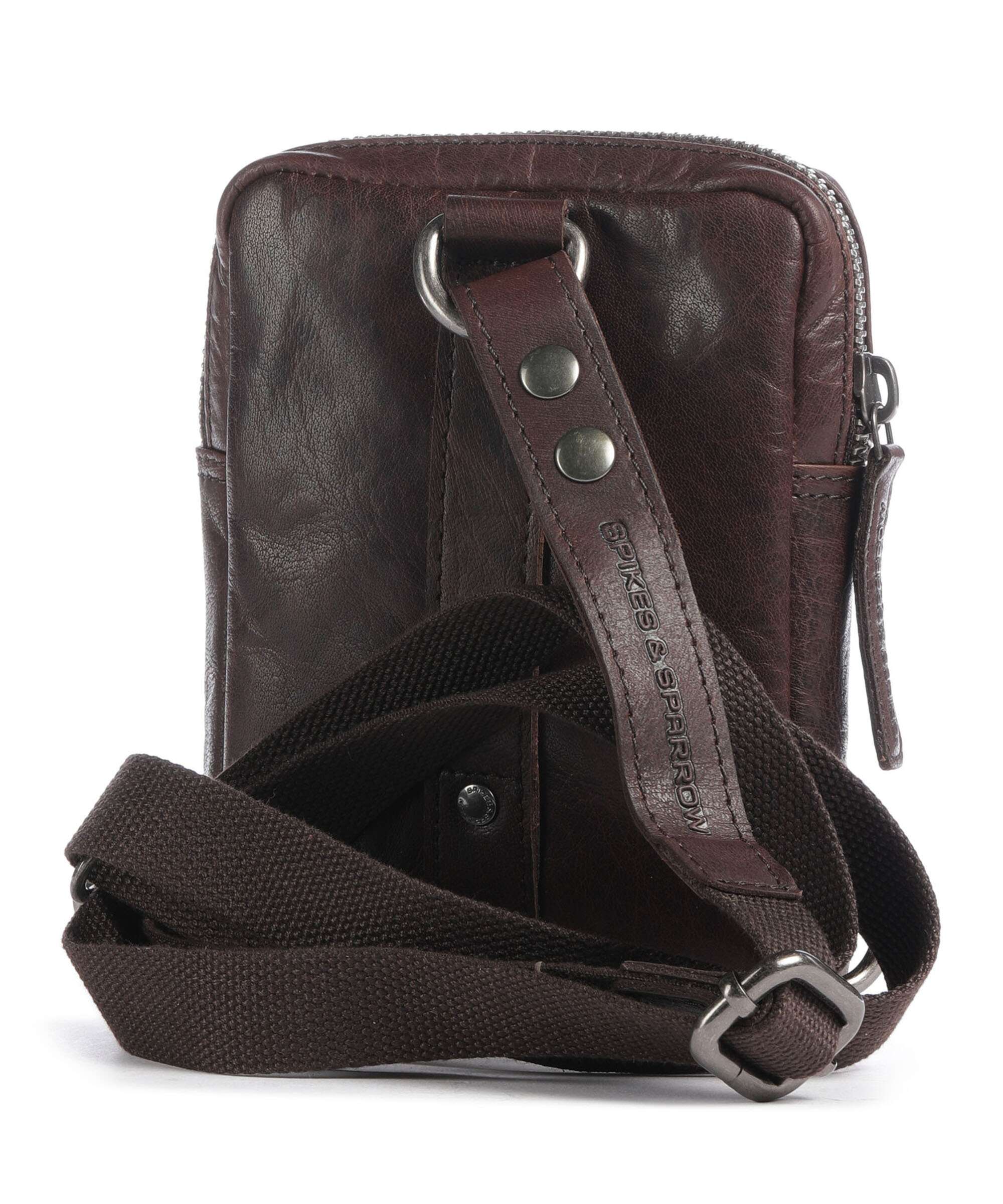 Spikes & Sparrow Bronco Miami Sling bag dark brown