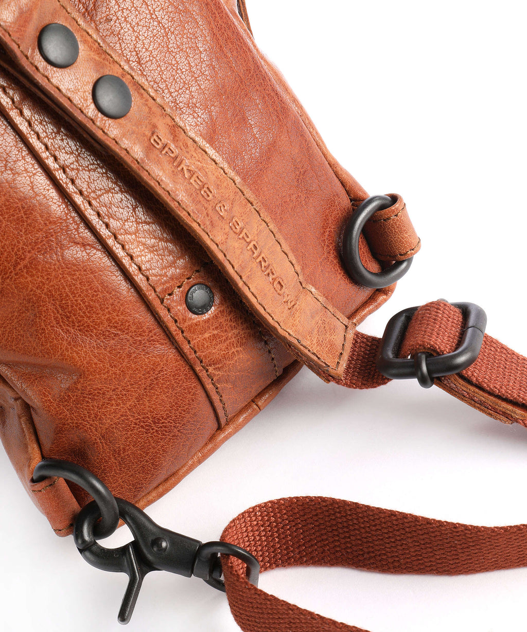 Spikes & Sparrow Bronco Sling bag cognac