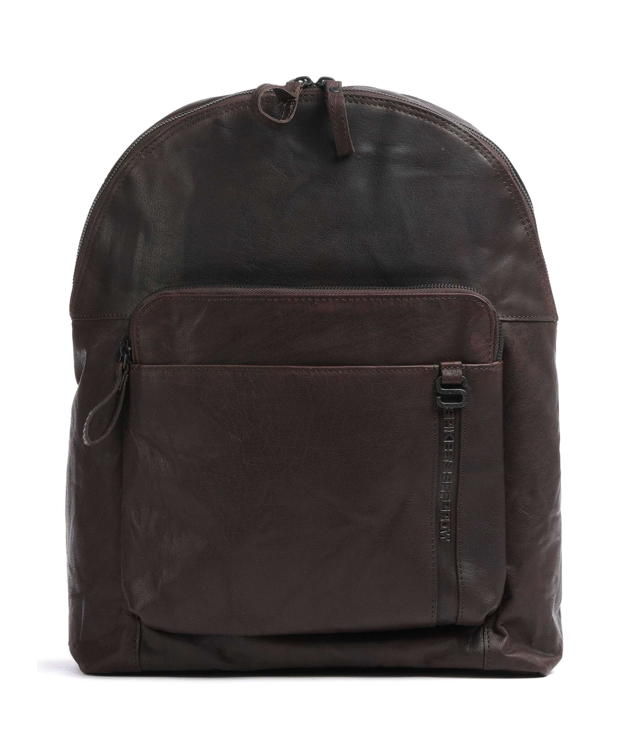 Spikes & Sparrow Bronco Laptop backpack dark brown