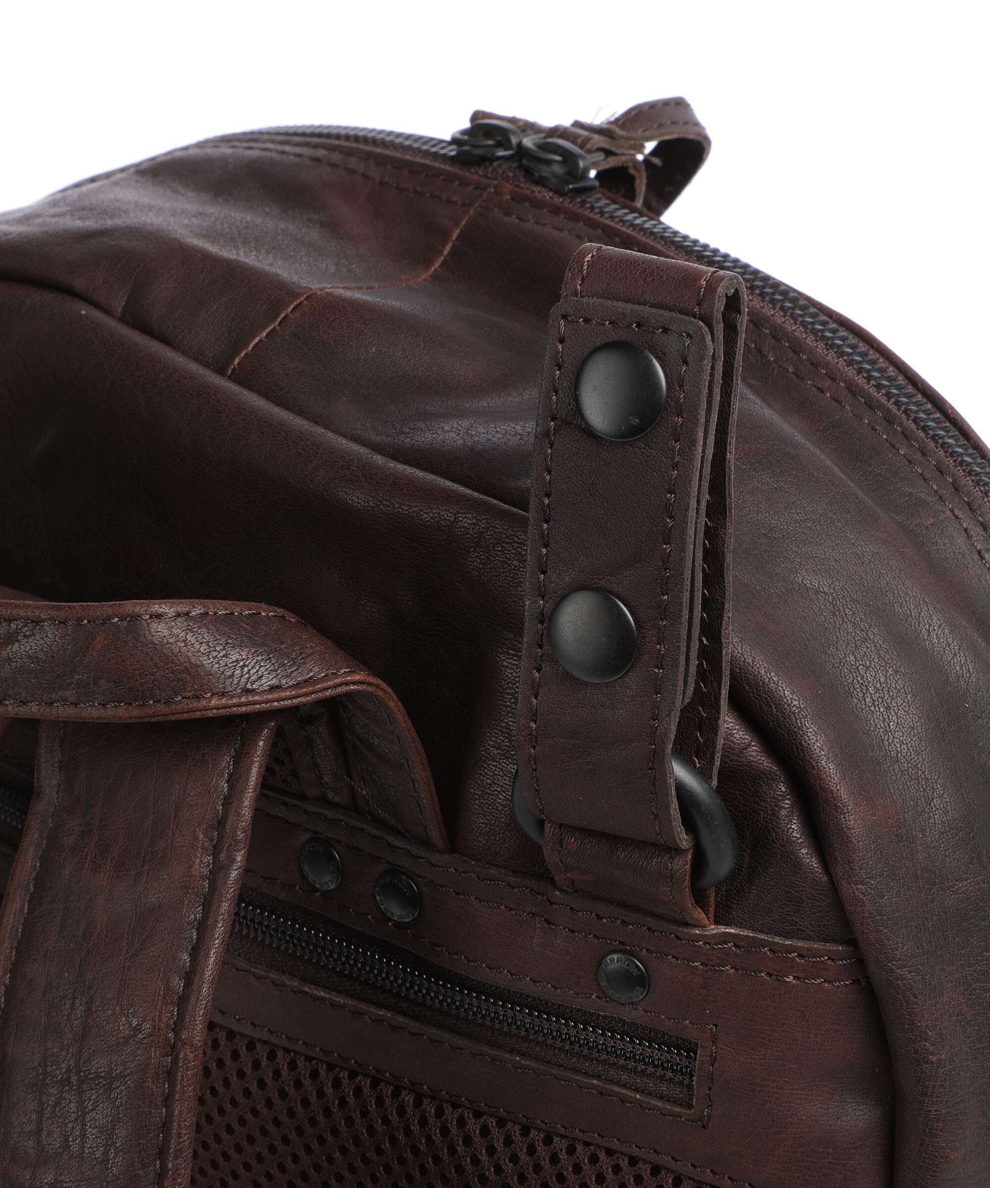 Spikes & Sparrow Bronco Laptop backpack dark brown