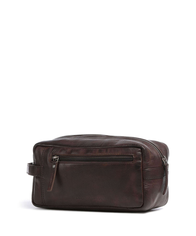 Spikes & Sparrow Apache Toiletry bag brown