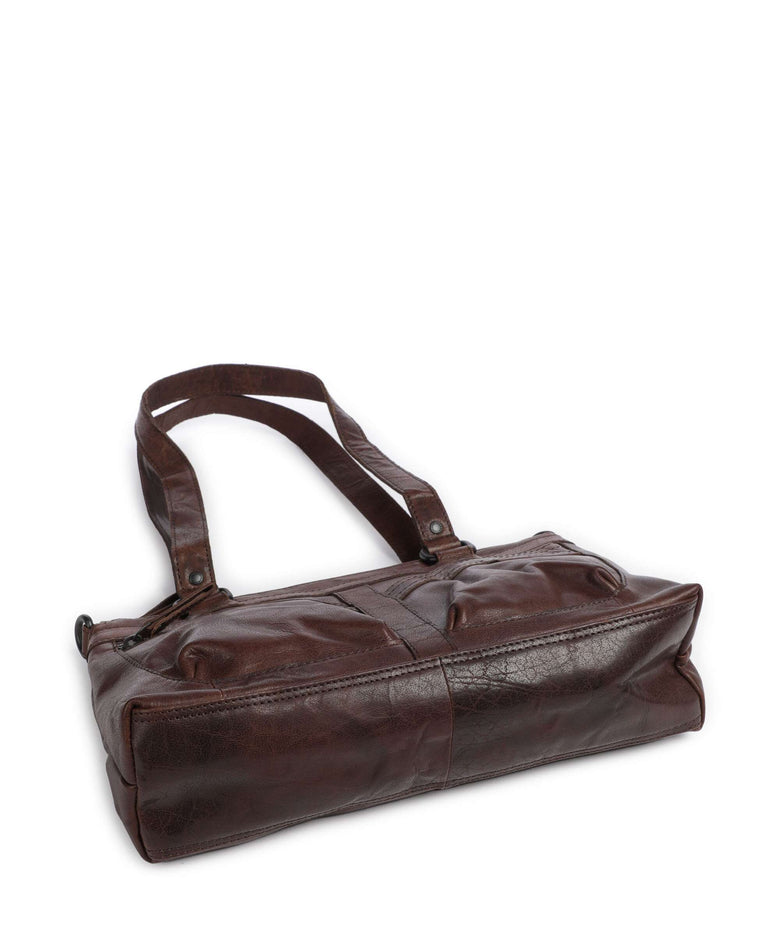 Spikes & Sparrow Bronco Cherish Shoulder bag dark brown
