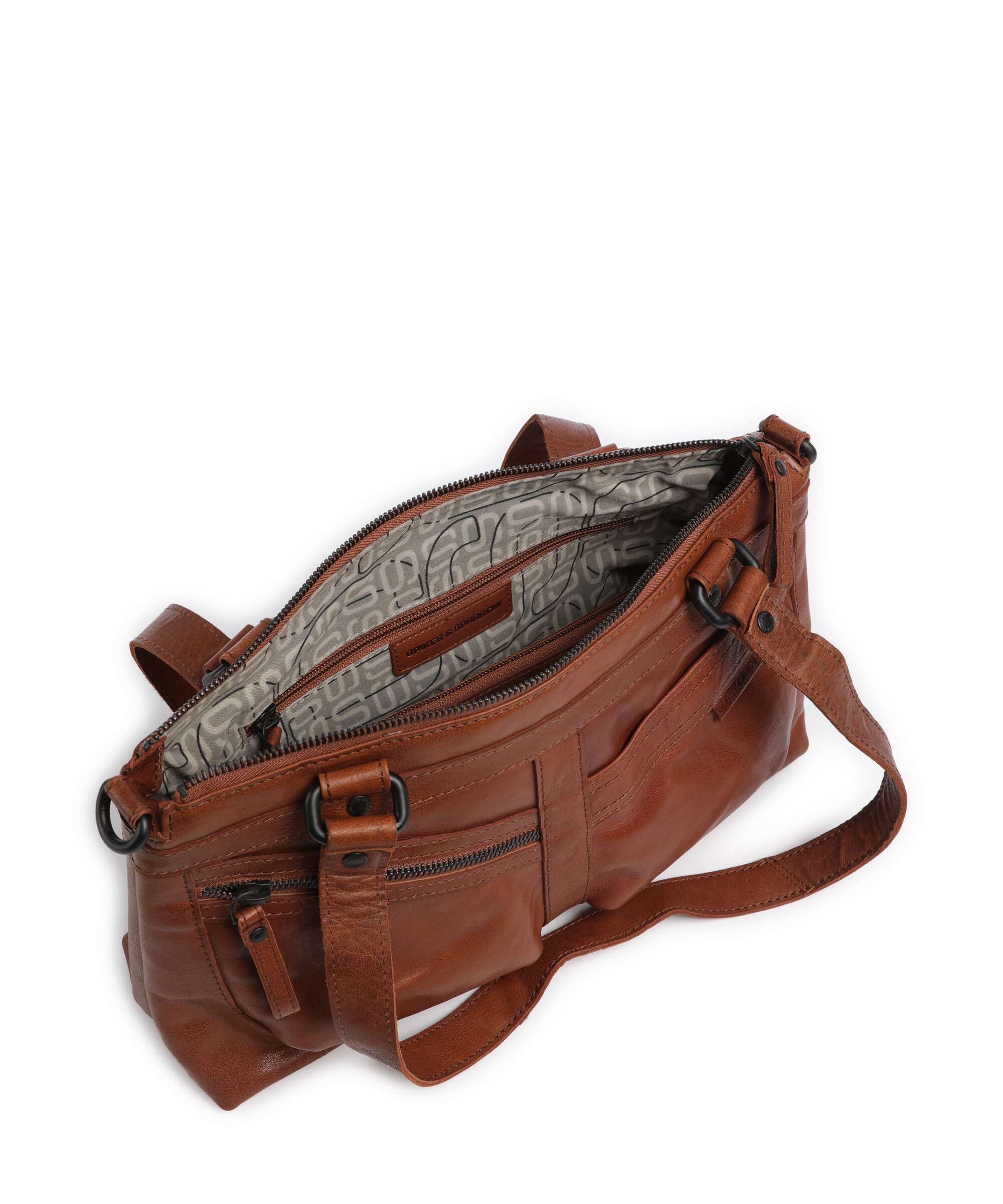 Spikes & Sparrow Bronco Cherish Shoulder bag brandy