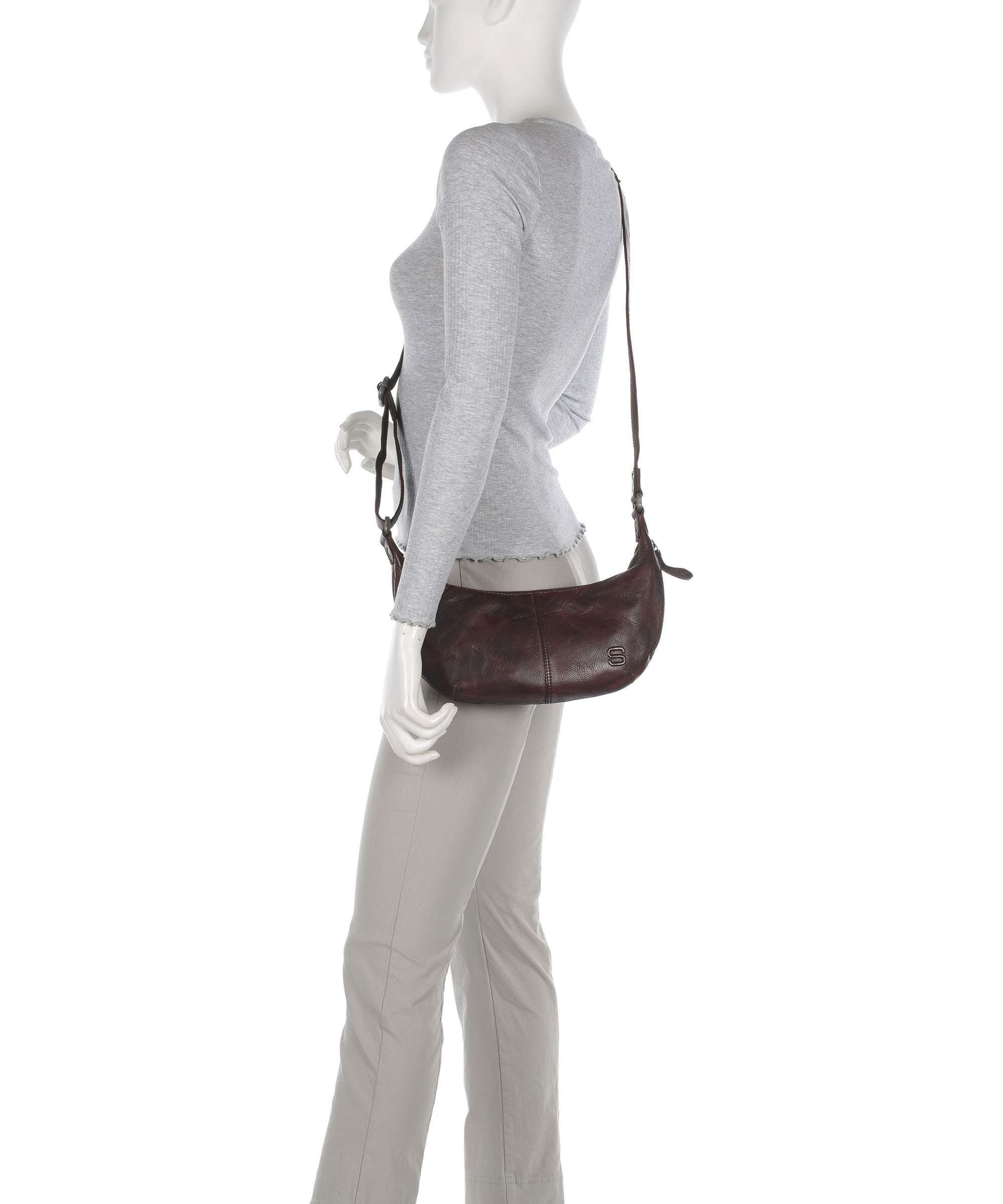 Spikes & Sparrow Apache Edee Crossbody bag dark brown