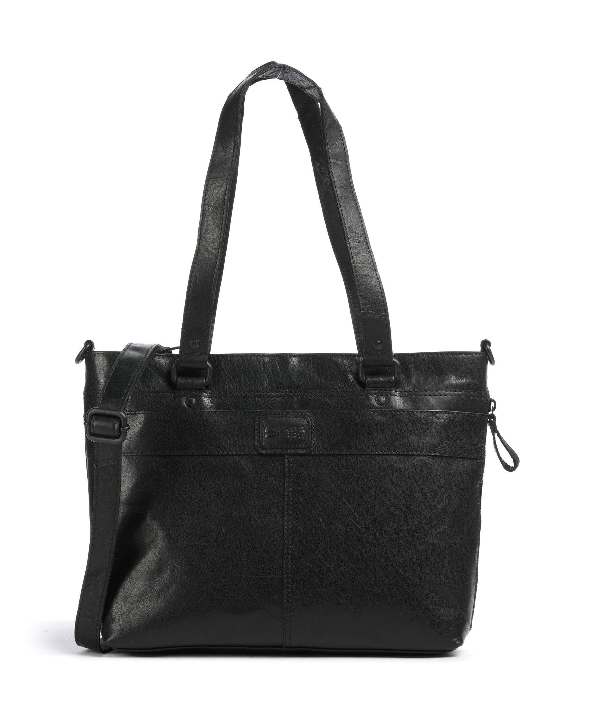 Spikes & Sparrow Bronco Lavendar Tote bag schwarz