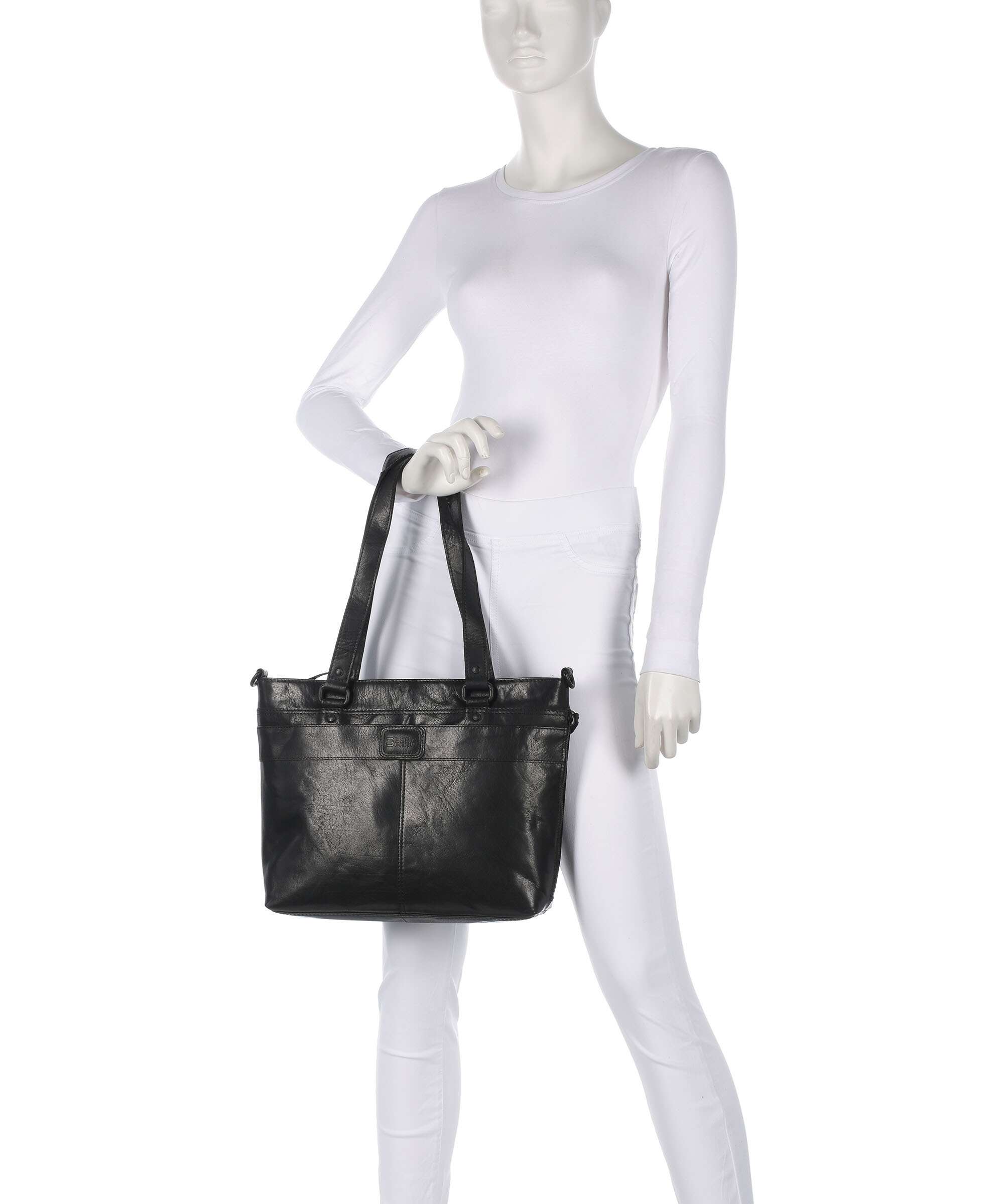 Spikes & Sparrow Bronco Lavendar Tote bag schwarz