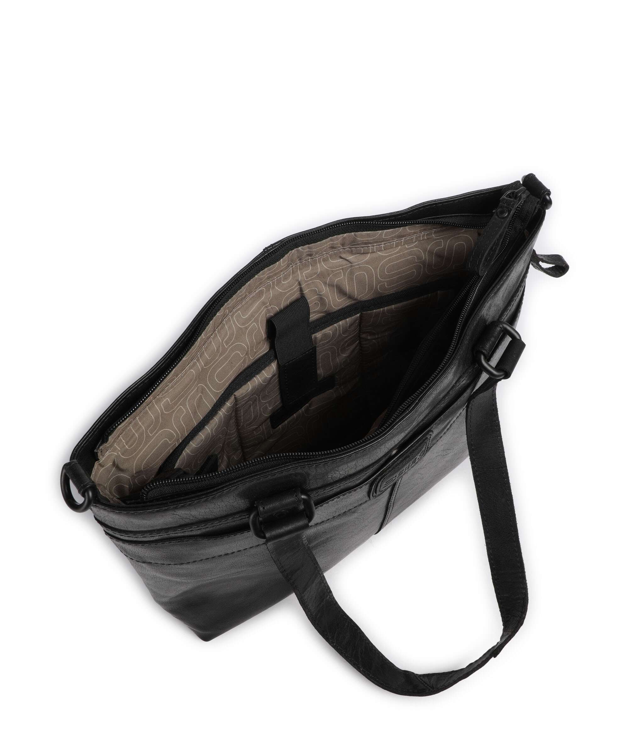 Spikes & Sparrow Bronco Lavendar Tote bag schwarz
