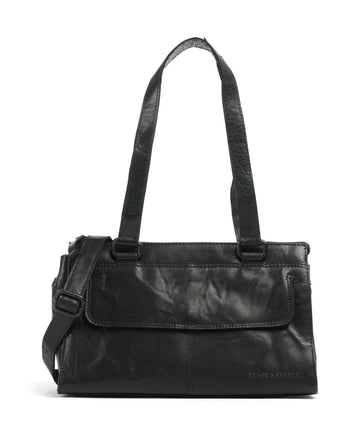 Spikes & Sparrow Bronco Amity Schultertasche schwarz