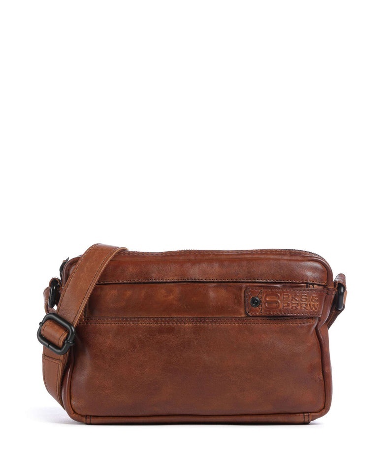 Spikes & Sparrow Apache Hubbert Crossbody bag brandy