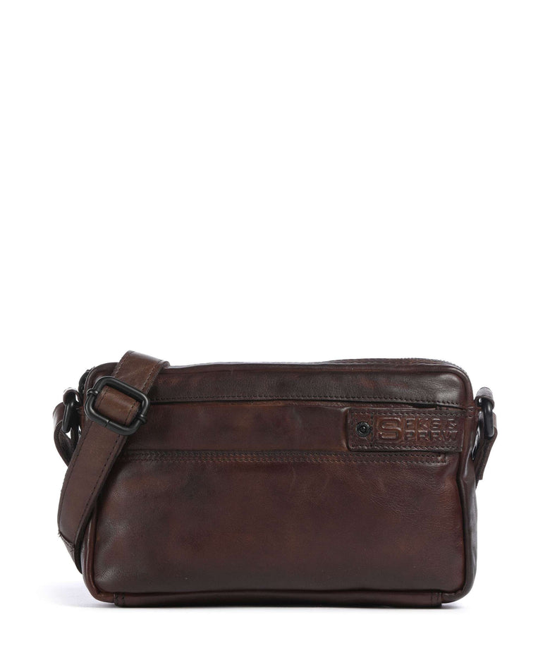 Spikes & Sparrow Apache Hubbert Crossbody bag braun