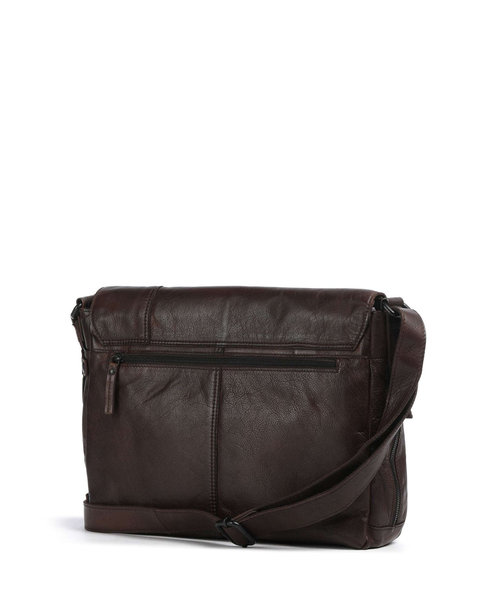 Spikes & Sparrow Apache Deen Messenger bag braun