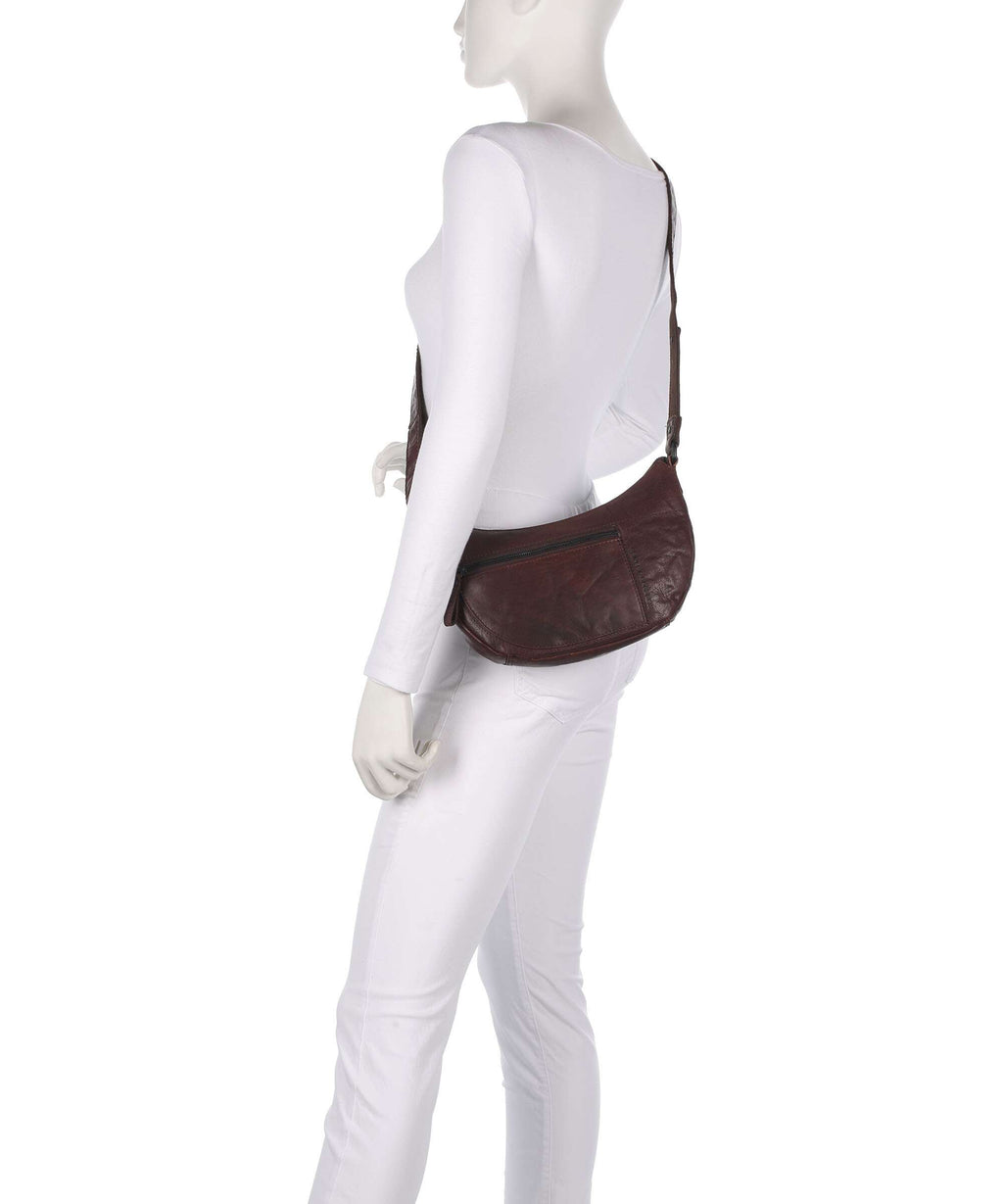 Spikes & Sparrow Bronco Cecelia Crossbody bag dark brown