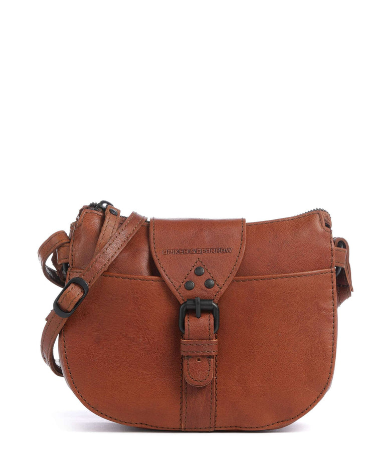 Spikes & Sparrow Bronco Krystina Crossbody bag brandy