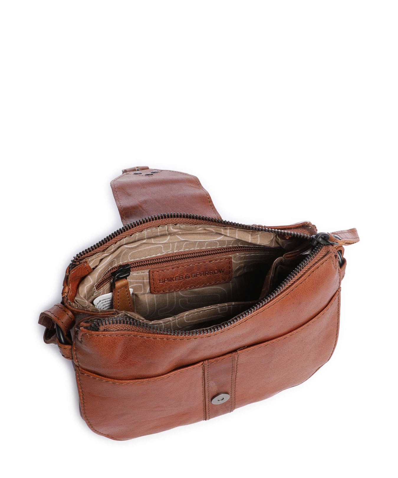 Spikes & Sparrow Bronco Krystina Crossbody bag brandy