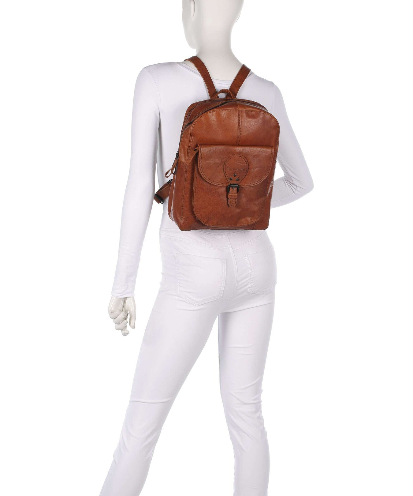 Spikes & Sparrow Bronco May Backpack brandy