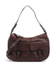 Spikes & Sparrow Bronco Ceileigh Schultertasche dark brown