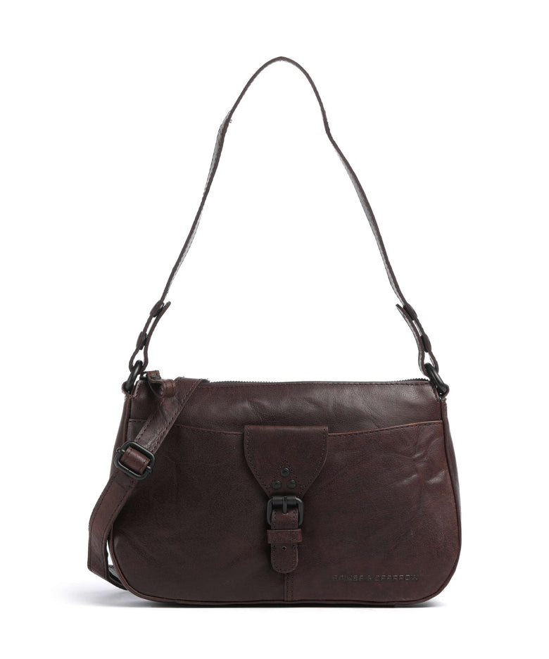 Spikes & Sparrow Bronco Ebonee Shoulder bag dark brown