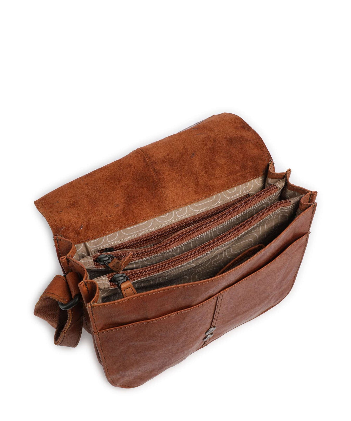 Spikes & Sparrow Bronco Lisbet Crossbody bag brandy