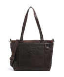 Spikes & Sparrow Bronco Rachelle Borsa shopper dark brown