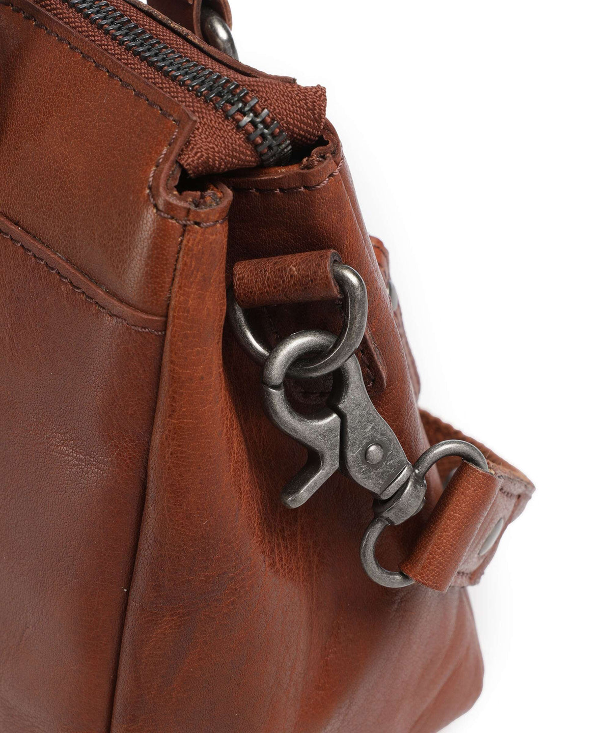 Spikes & Sparrow Bronco Jeannine Shoulder bag brandy