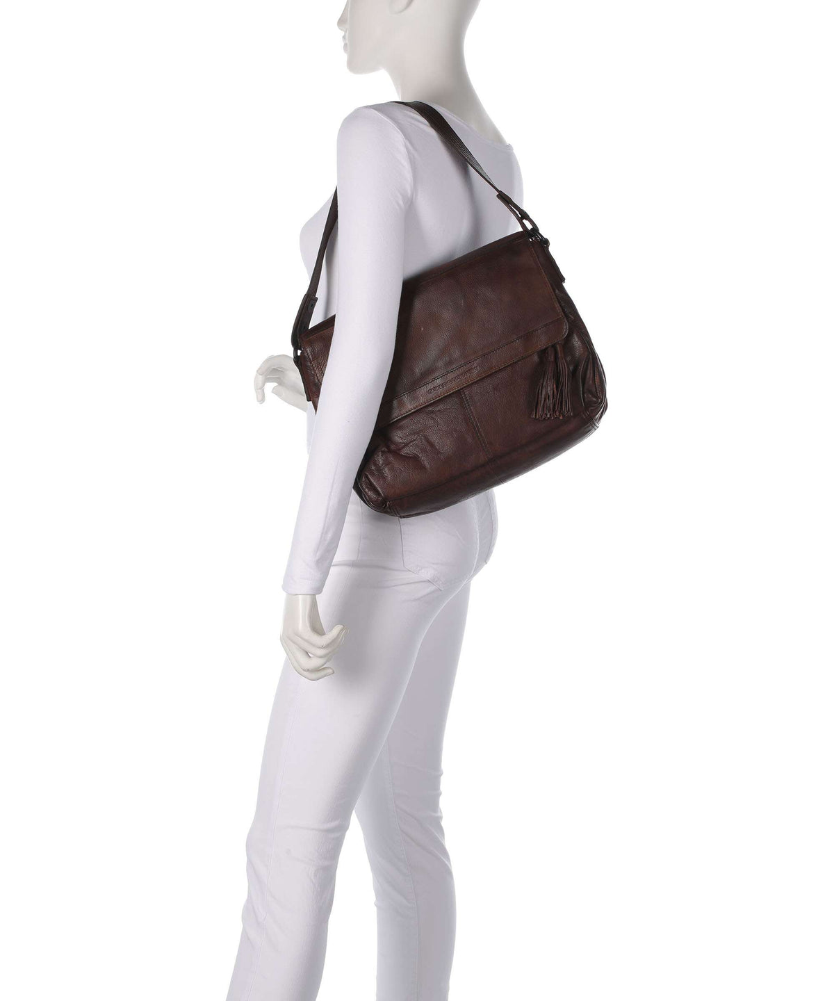 Spikes & Sparrow Apache Lorin Shoulder bag dark brown